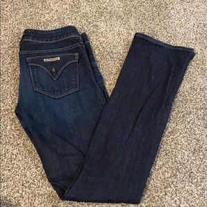 Hudson boot cut jeans. Size 28